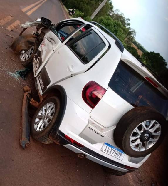Colisão entre veículos deixa cinco pessoas feridas na RS-307 em Santa Rosa - foto 5