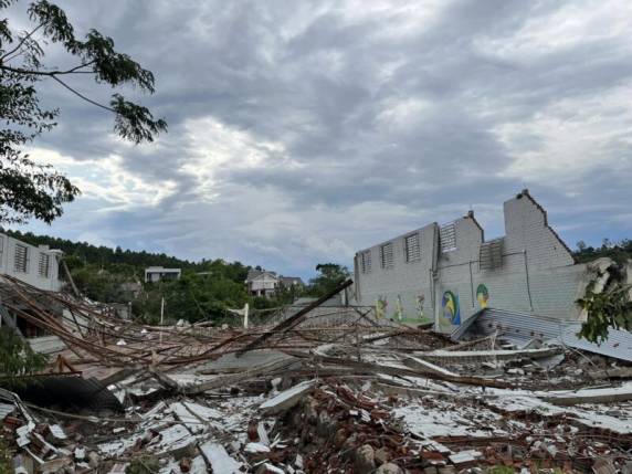 Forte temporal atinge Harmonia e deixa inúmeros estragos pela cidade - foto 3