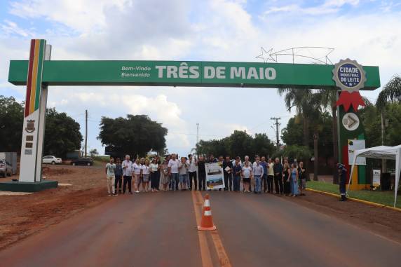 Pórtico recebe revitalização após 31 anos