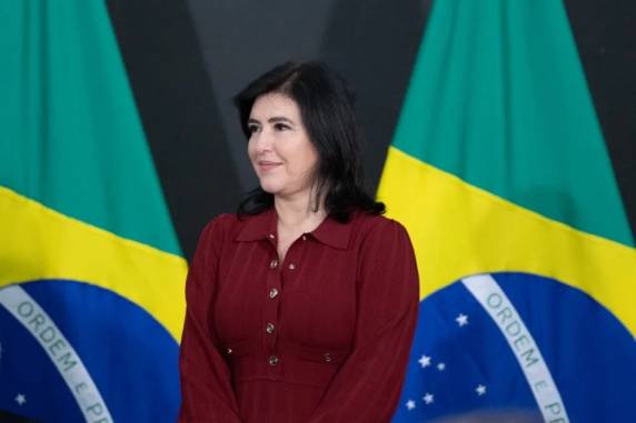 Ministra do Planejamento e Orçamento se despediu nesta quarta-feira do mandato de oito anos no Senado