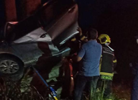 Quatro pessoas morrem após carro sair da pista e colidir em árvore na BR-470 - foto 3