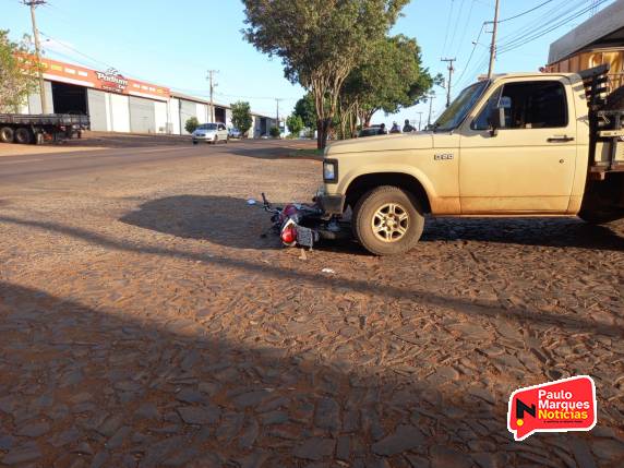 Motociclista fica ferido em acidente na Área Industrial em Três de Maio - foto 2