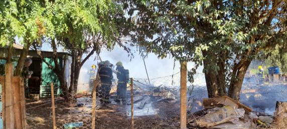 Incêndio consome casa em São Luiz Gonzaga - foto 3