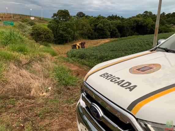 Jovem furta ônibus de prefeitura e sofre acidente na RS-324 região noroeste - foto 3