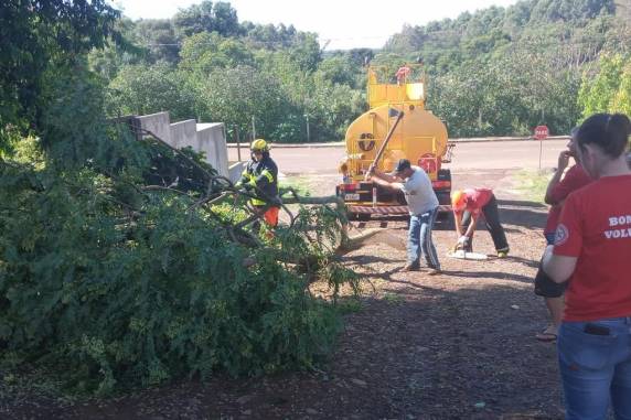 Ventania e granizo causam estragos em Carazinho e Não-Me-Toque na tarde deste sábado - foto 4