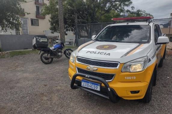 Veículo pertencia a um jovem de 26 anos que trabalha com telentregas