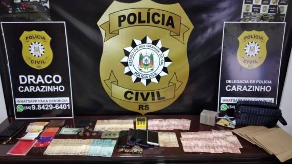 Vítima dos criminosos havia sido lesada em mais de R$ 150 mil