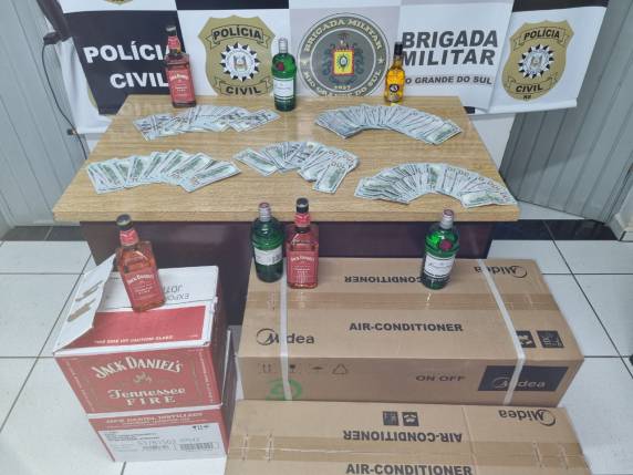 O prejuízo ao crime foi de R$ 409.350,00