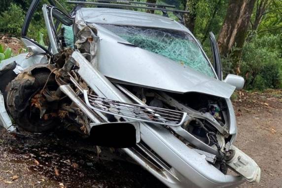 Vítima era passageiro de um veículo que bateu em uma árvore às margens da rodovia