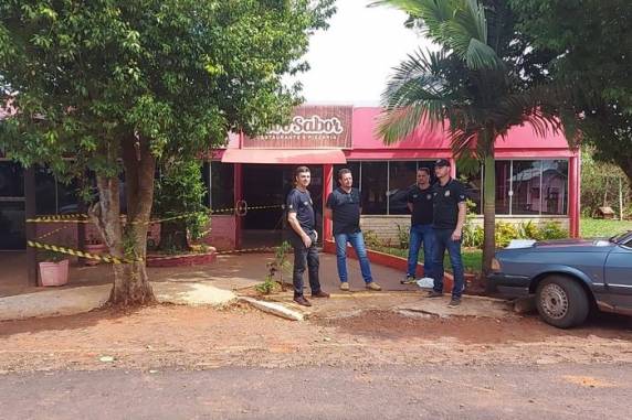 Crime aconteceu num restaurante em frente à Prefeitura de Nova Ramada