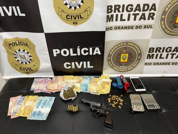A operação foi coordenada pela DRACO de Passo Fundo