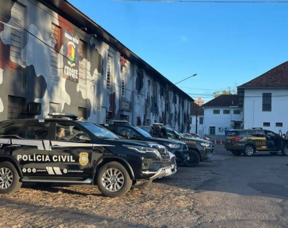 A operação foi coordenada pela DRACO de Passo Fundo