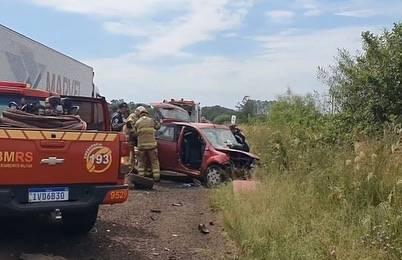 Grave acidente na BR-285 entre Santo Antônio das Missões e São Borja - foto 2