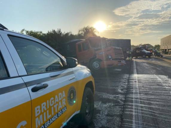 Grave acidente é registrado na RSC-287, em Linha Ponte Queimada - foto 5