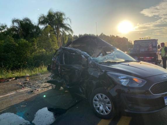 Grave acidente é registrado na RSC-287, em Linha Ponte Queimada - foto 2
