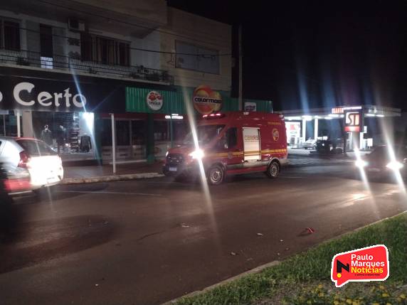 Colisão traseira envolve carro e moto no Centro de Três de Maio - foto 3