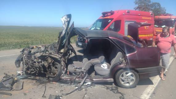 Um idoso de 67 anos, ficou ferido em estado grave