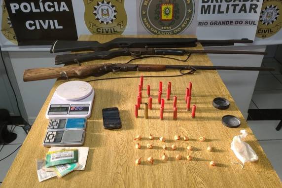 Um homem foi preso em flagrante e encaminhado ao presídio