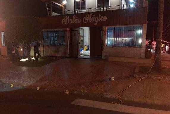 Vítima foi identificada como Telmo Luis de Oliveira, de 52 anos, que era proprietário do local