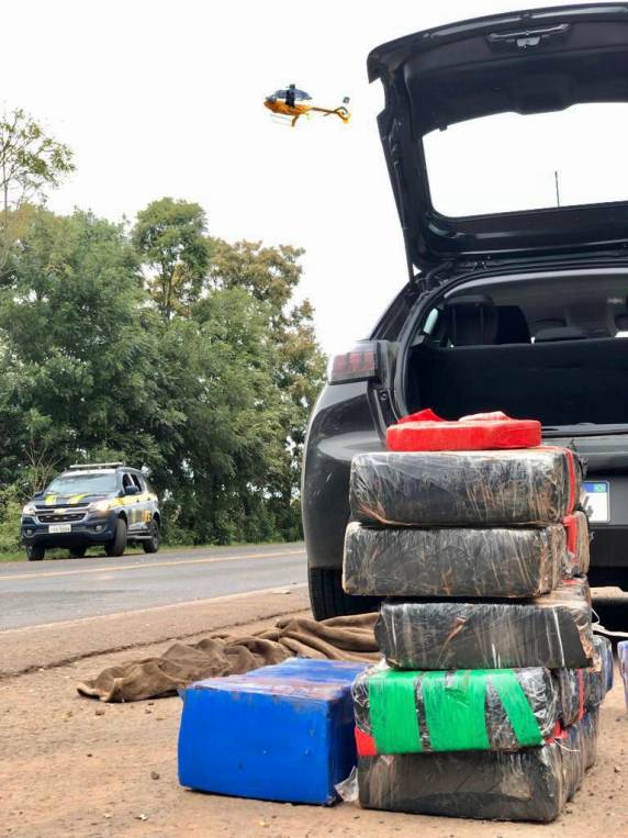 PRF prende traficante com 100 quilos de maconha em Sarandi - foto 2