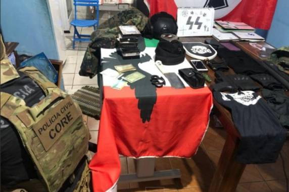 Internado na Fase, ele responde por ato análogo a terrorismo, apologia ao nazismo e organização criminosa