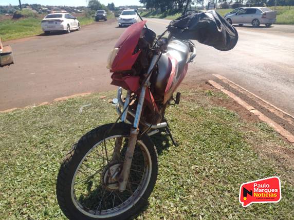 Motociclista fica ferido sem gravidade em acidente no trevo da RS-342 em Três de Maio - foto 4