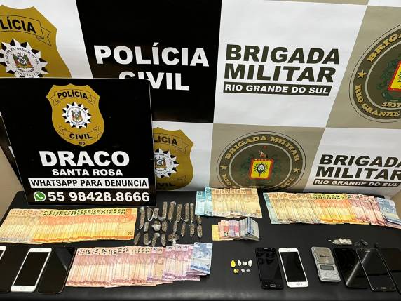 Segundo a DRACO, ações estão sendo intensificadas após os órgãos de segurança tomarem conhecimento que criminosos estariam planejando atentados contra integrantes das forças de segurança de Santa Rosa.