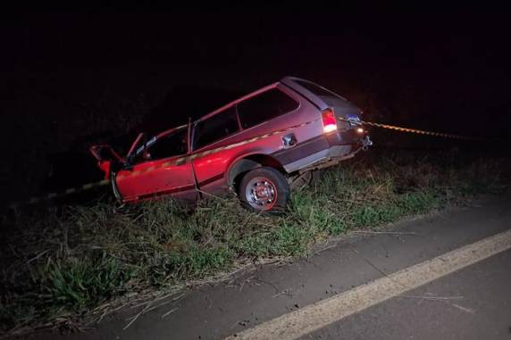 Acidente aconteceu na madrugada desta segunda-feira e vitimou motorista de 36 anos