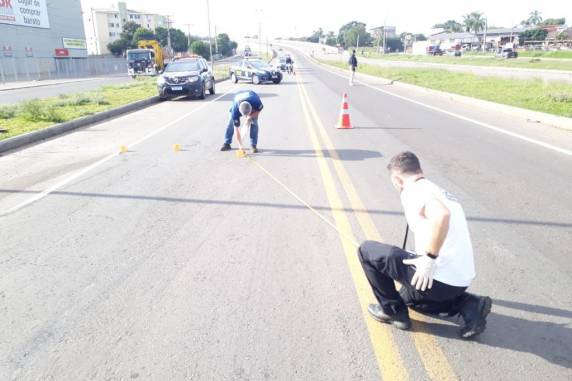 Más-condições de rodovia podem ter contribuído para acidente com três mortes em Santa Maria - foto 2