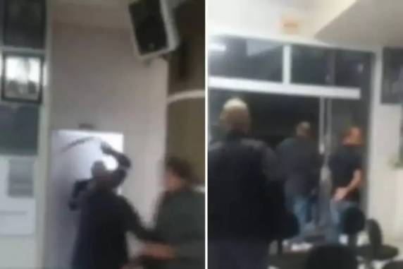 Registro do momento repercutiu na internet e motivou nota de repúdio do Legislativo. Caso aconteceu em Pedras Grandes, no Sul catarinense.