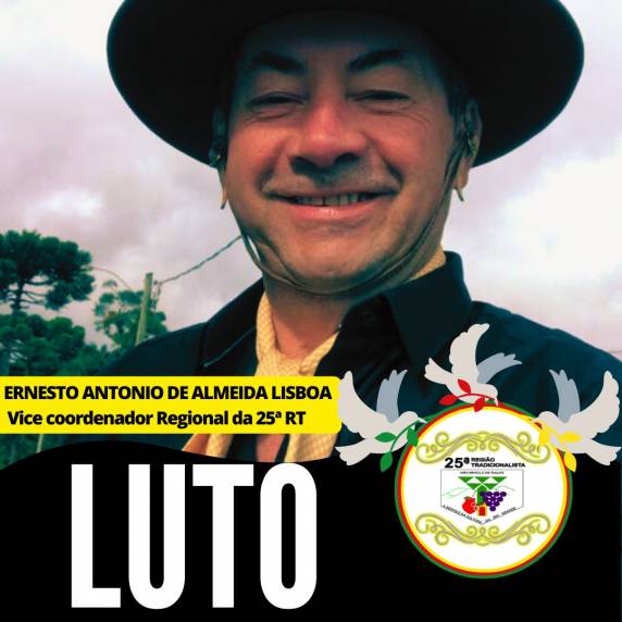 Ernesto Antonio de Almeida Lisboa foi sepultado neste domingo (21) no cemitério do bairro Santa Catarina
