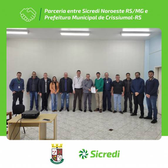 A cooperativa, ao assumir a folha de Crissiumal, agora detém 100% do funcionalismo municipal da sua área de atuação