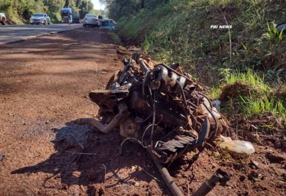 Colisão frontal deixa motorista em óbito na BR-285 em Panambi - foto 3