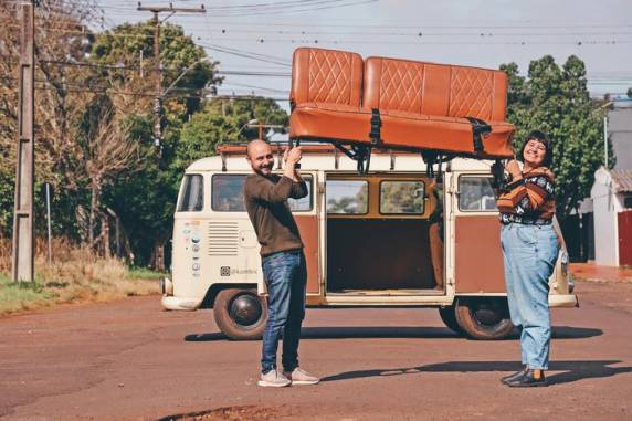 Casal da região noroeste vai morar em Kombi para percorrer a América sobre rodas - foto 2