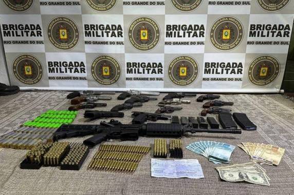 Segundo a Brigada Militar, indivíduos fazem parte de uma organização criminosa do Vale do Sinos