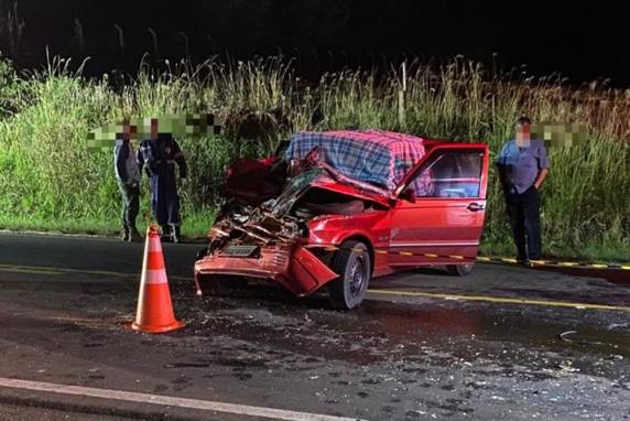 Vítima estava chegando ao município quando bateu o veículo