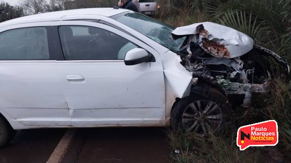 Acidente envolve automóvel e trator na RS-342 entre Ijuí e Catuípe - foto 4