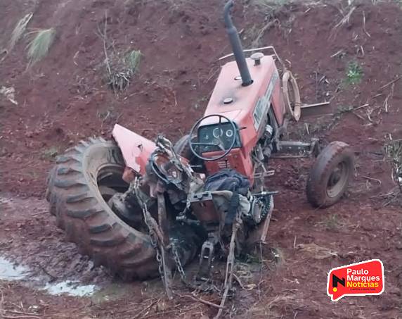 Acidente envolve automóvel e trator na RS-342 entre Ijuí e Catuípe - foto 2