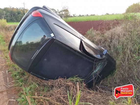 Condutor fica ferido após tombar veículo na AM-9105 em São José do Inhacorá - foto 3