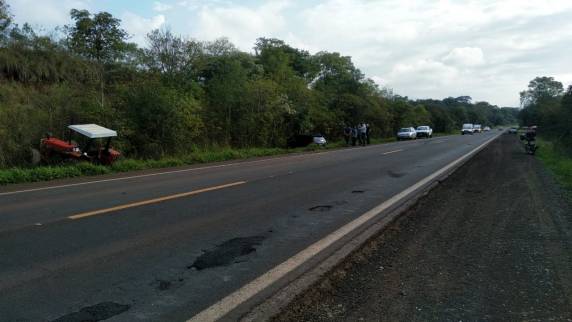 O acidente envolveu uma caminhoneta de Três de Maio