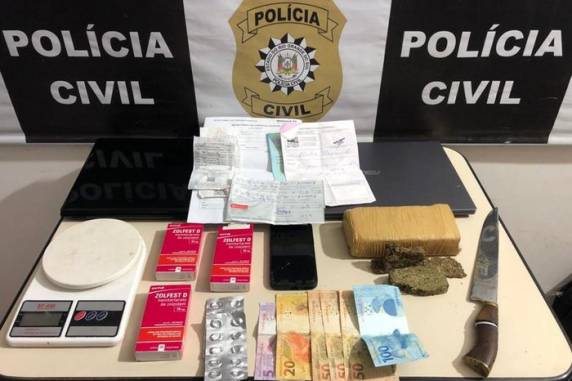Homem foi preso em flagrante por suspeita de comércio irregular