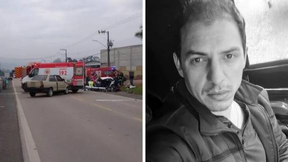 Márcio Teixeira Coutrin, de 37 anos, dirigia um veículo Gol, quando foi atingido por um outro veículo na rodovia estadual.