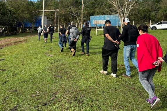 Grupo foi localizado pela Polícia Civil depois do crime cometido em Osório, no Litoral Norte