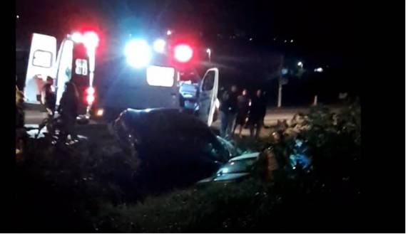 Acidente de trânsito na BR-158 em Cruz Alta envolve três veículos - foto 4