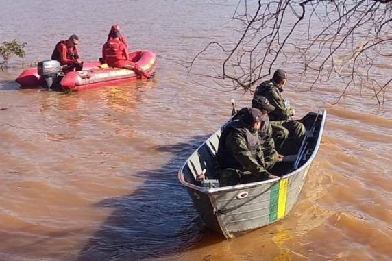 Wilian Werepkowski, 25 anos, está desaparecido desde sábado (12) quando pescava no local