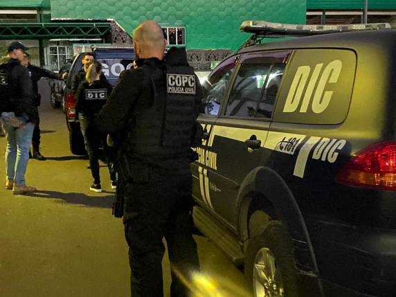 Ação deflagrada na manhã desta quarta-feira envolve a Polícia Civil, Polícia Militar e Guarda Municipal de Chapecó
