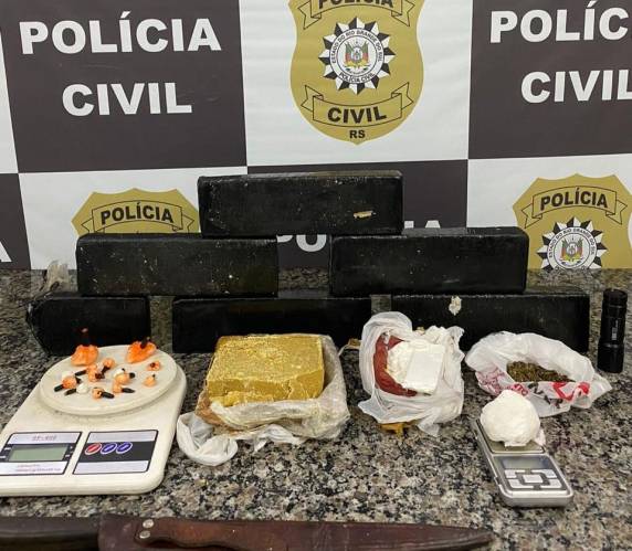 A ação resultou na prisão em flagrante de G. W. A., 21 anos
