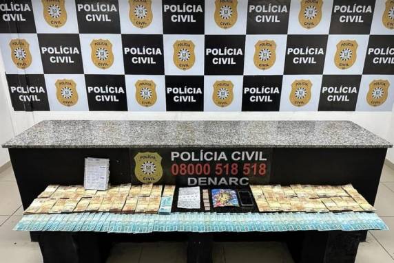 Além de apreensões, operação realizada nesta segunda-feira (28) resultou na prisão de um homem de 30 anos