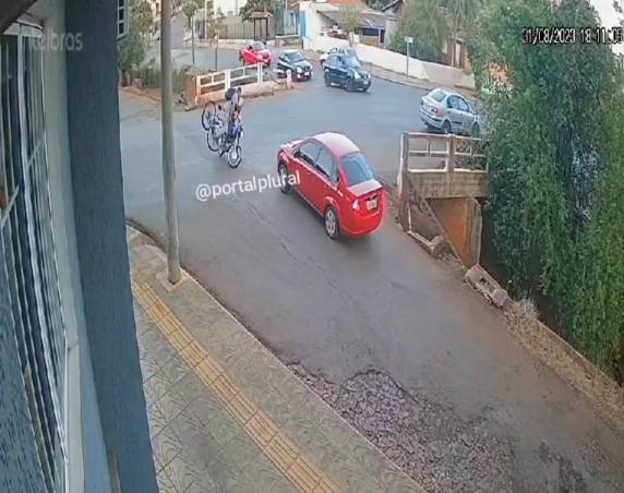 Ninguém ficou ferido, restaram apenas pequenos danos materiais