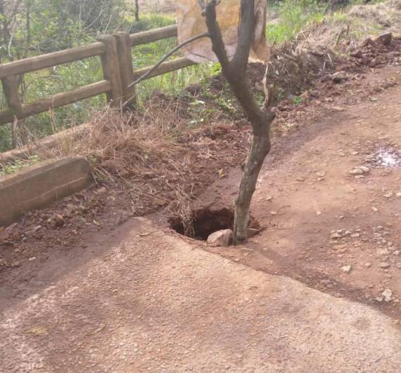 Equipe da Secretaria da Agricultura e Obras do Interior, vai consertar a estrutura neste sábado